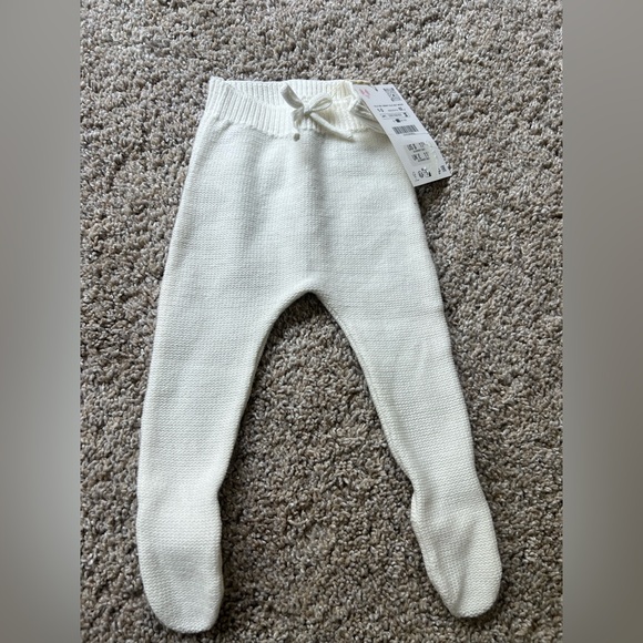 Zara Other - Zara Cozy Knit Baby Leggings